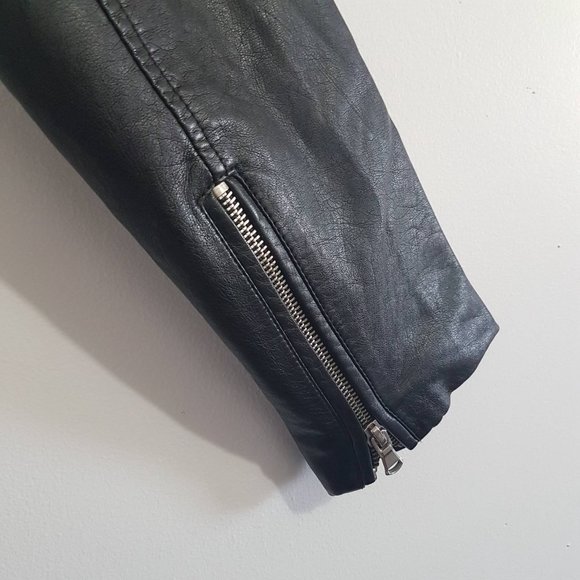 Joe Fresh Vegan Leather Jacket - Picture 7 of 13